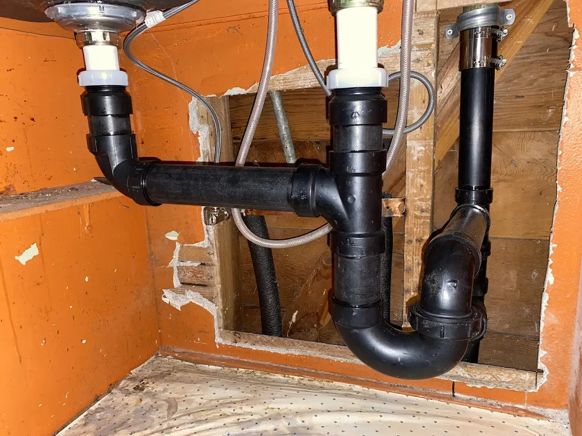 Professional Plumbing Inspection equipment and tools on the job in Wrentham